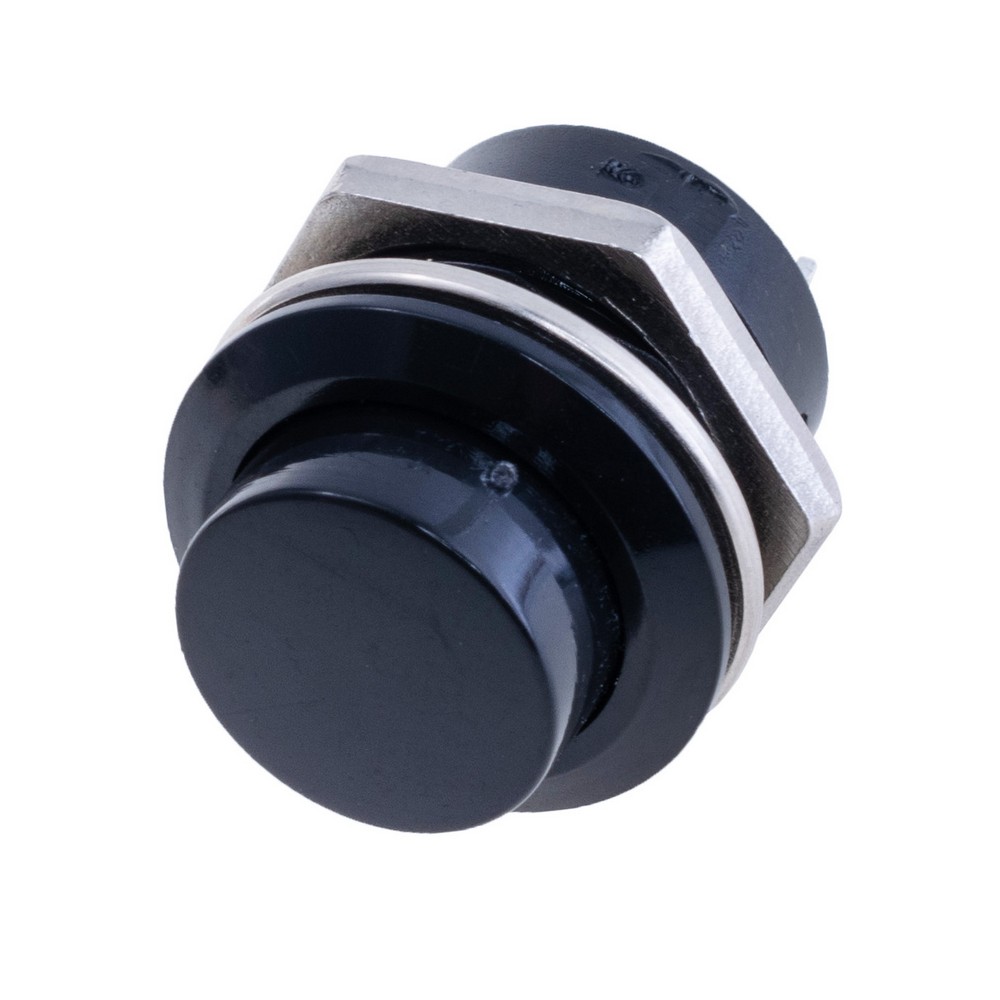 Кнопка без фіксації, R13-507 Black Button