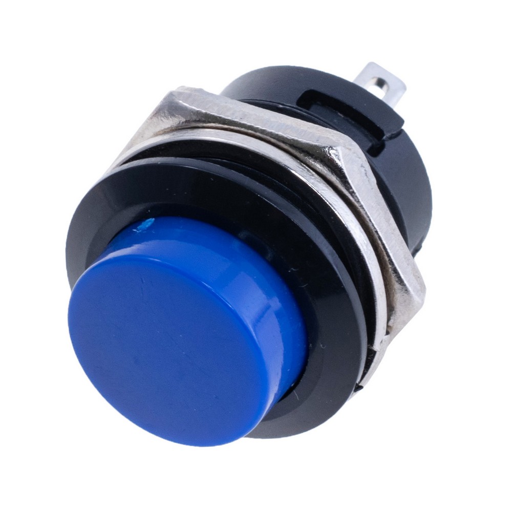 Кнопка без фіксації, R13-507 Blue Button