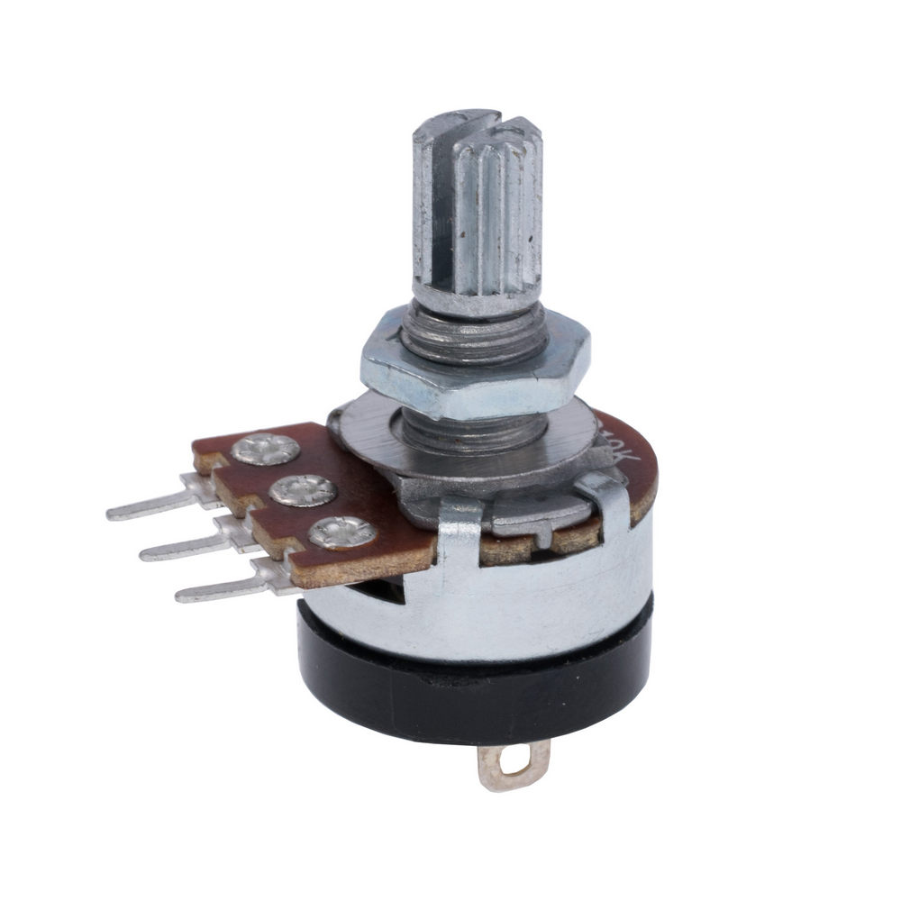 R16 10 kOhm линейный моно, с выключателем (KLS4-WH148-K2-2-18T-B103-L15) R16 10 kOhm линейный моно, с выключателем (KLS4-WH148-K2-2-18T-B103-L15)