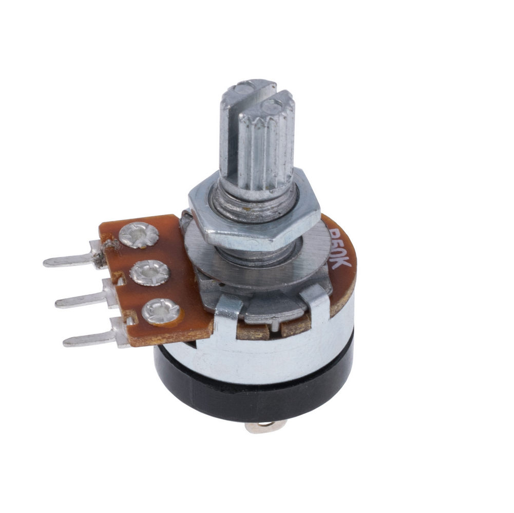 R16 50 kOhm линейный моно, с выключателем (KLS4-WH148-K2-2-18T-B503-L15) R16 50 kOhm линейный моно, с выключателем (KLS4-WH148-K2-2-18T-B503-L15)