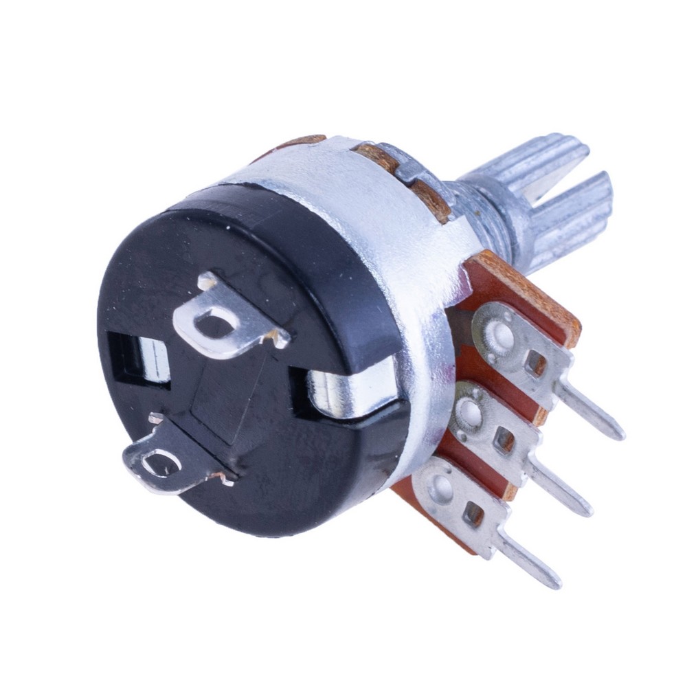R16 50 kOhm лінійний моно, з вимикачем (L-KLS4-WH148-K2-2-18T-B503-L15)
