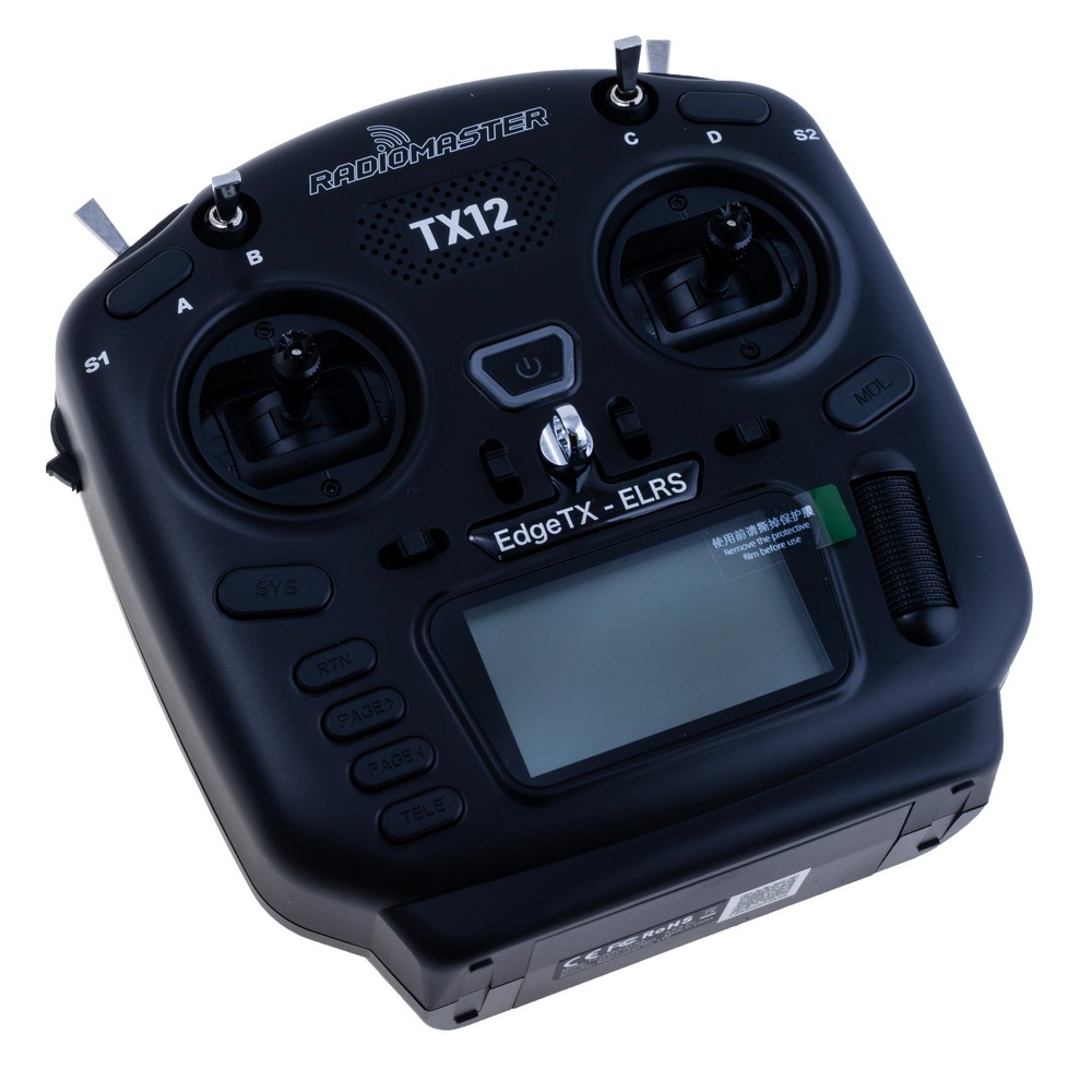 Steuersender RadioMaster TX12 MKII, Mode 2, ELRS 2.4 Steuersender RadioMaster TX12 MKII, Mode 2, ELRS 2.4