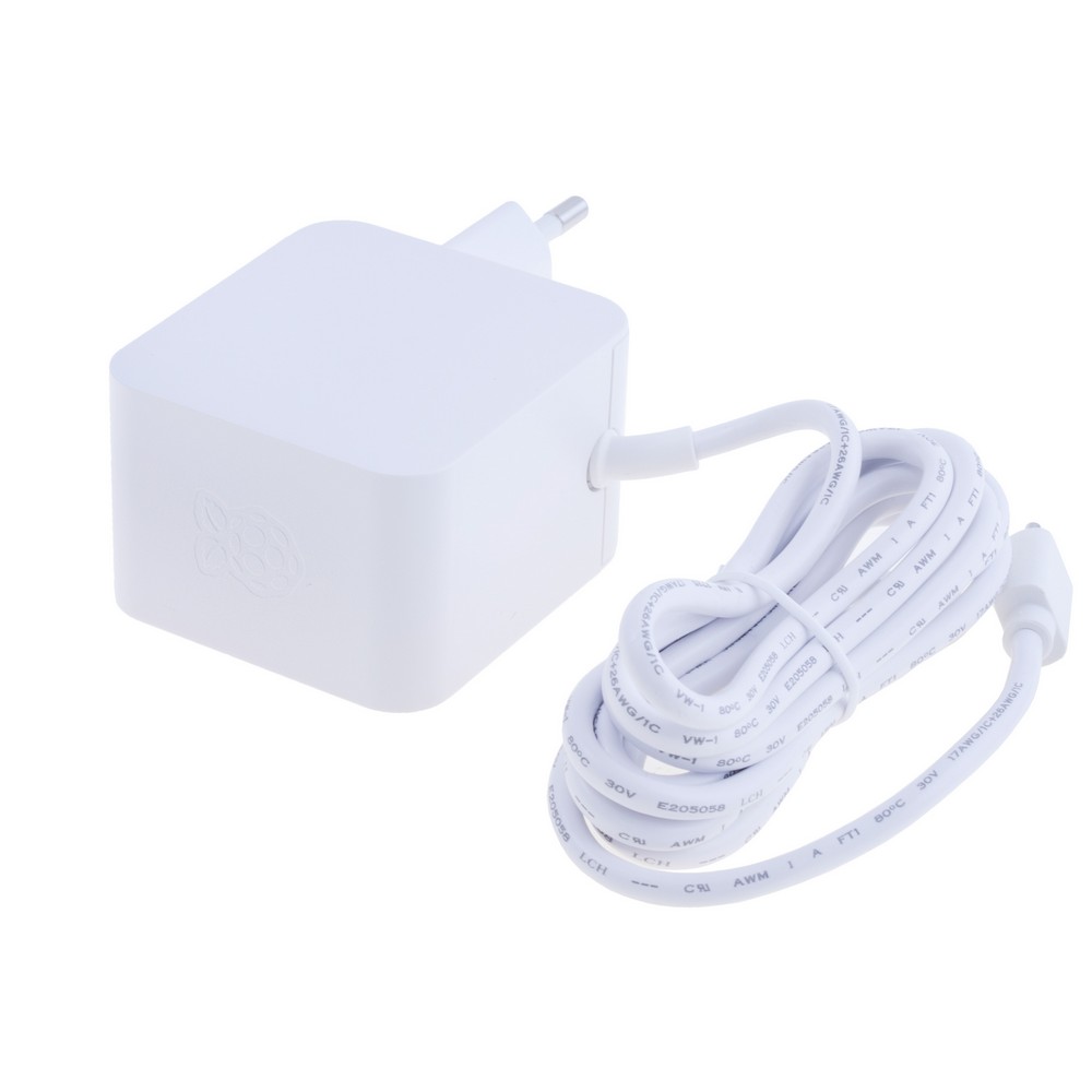 Блок живлення RASPBERRY PI 45W USB-C PD Блок живлення RASPBERRY PI 45W USB-C PD
