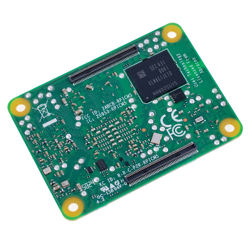 Raspberry Pi Compute Module 5 "CM5", 16GB RAM/16GB eMMC, ohne Wi-Fi CM5016016