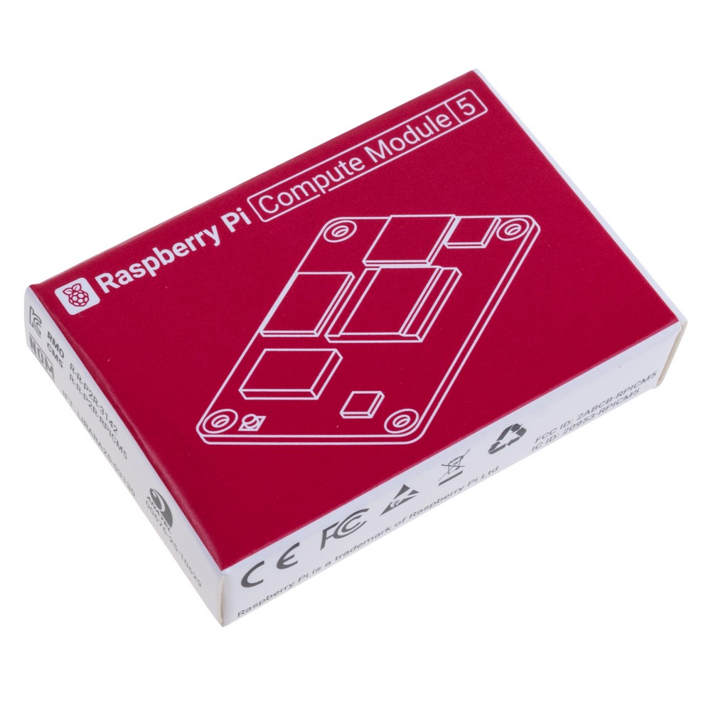 Raspberry Pi Compute Module 5 "CM5", 16GB RAM/Lite, Wi-Fi CM5116000
