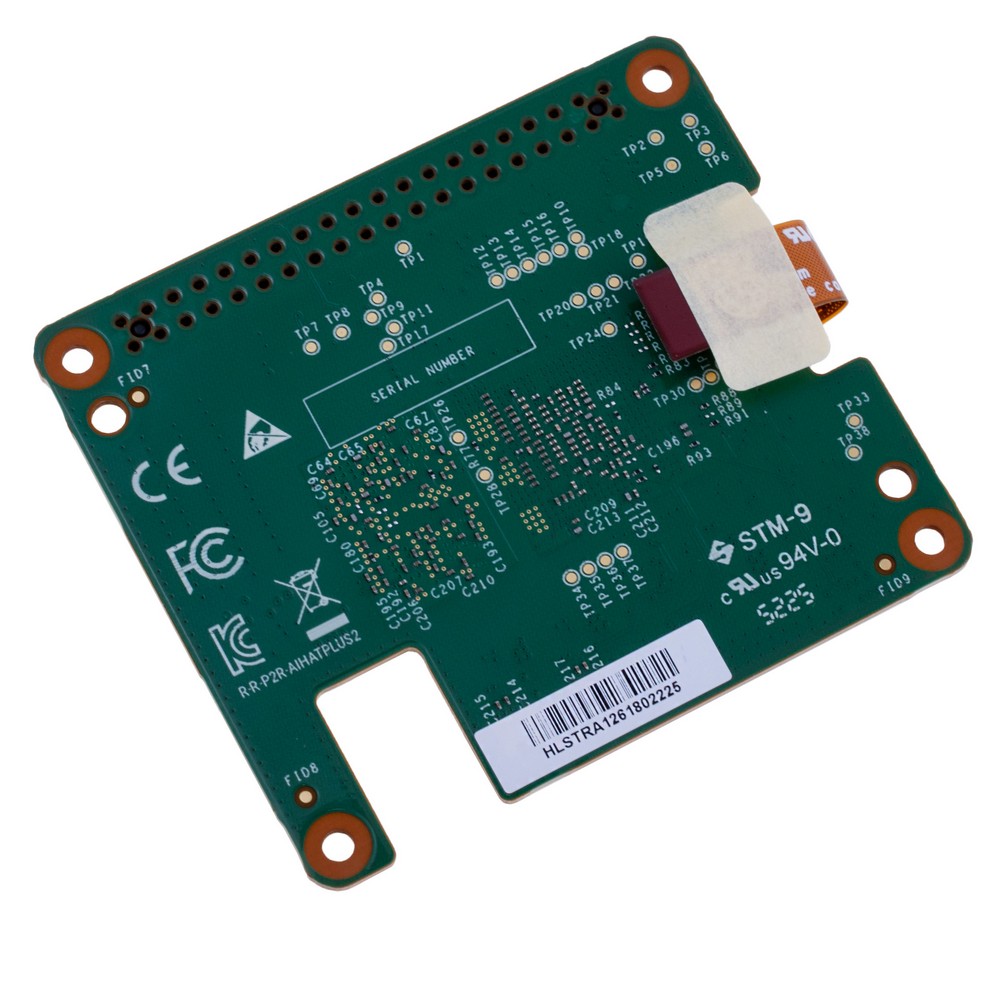 Плата розширення Raspberry Pi AI HAT+ 2, 40 TOPS, Hailo 10H Accelerator Плата розширення Raspberry Pi AI HAT+ 2, 40 TOPS, Hailo 10H Accelerator
