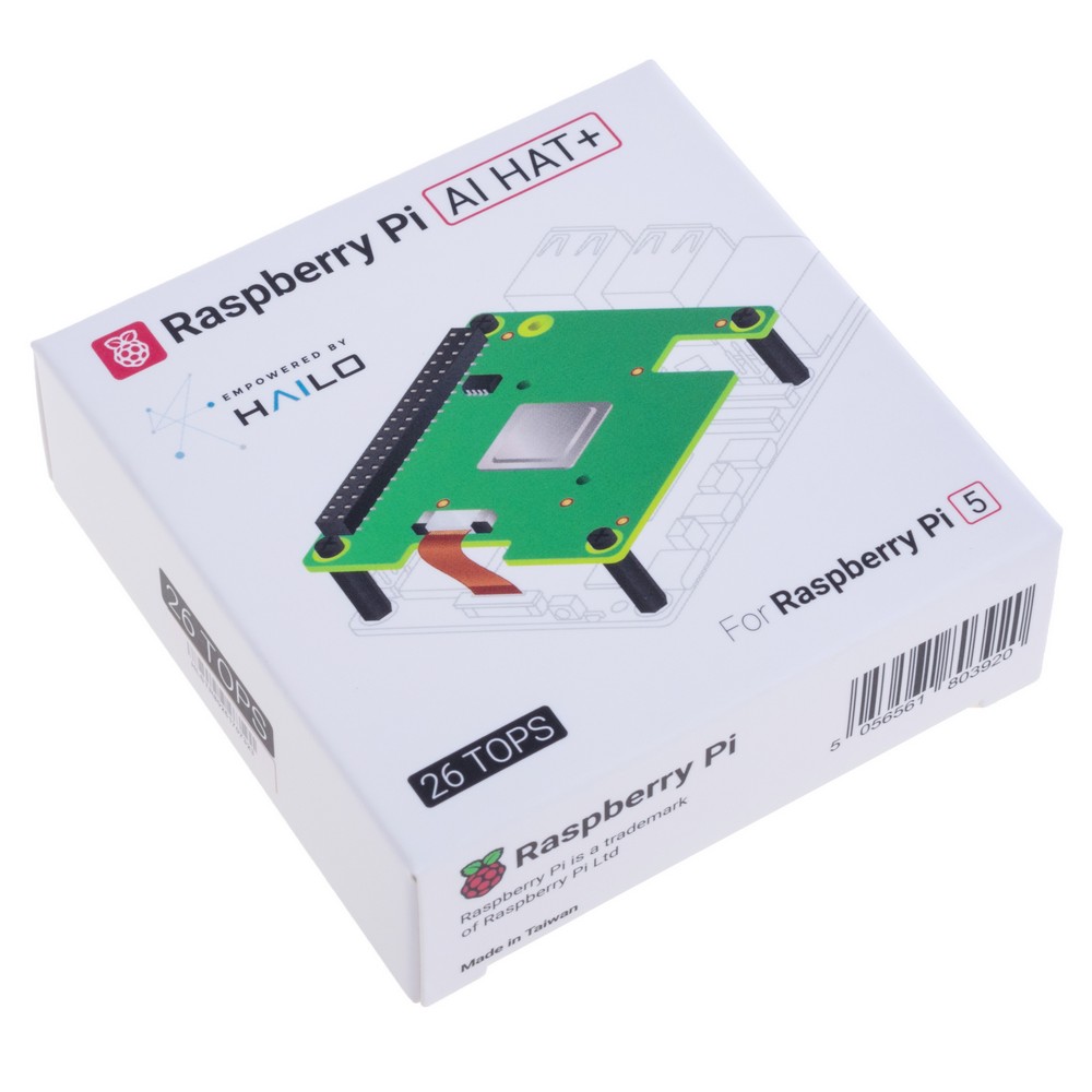 Raspberry Pi AI HAT+ 26 TOPS