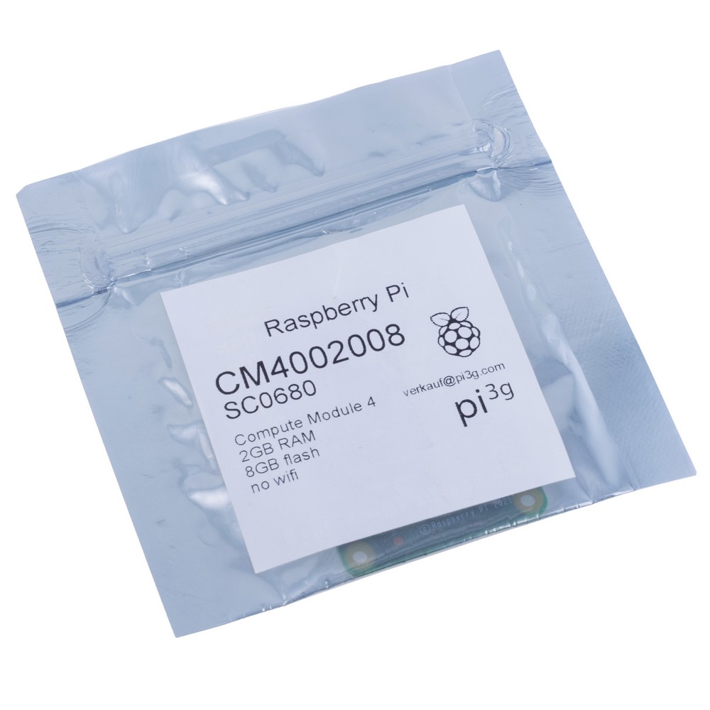 Мікрокомп'ютер Raspberry Pi Compute Module 4, 2GB RAM, 8GB eMMC без Wi-Fi (CM4002008)