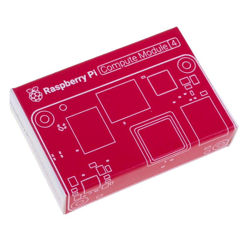 Мікрокомп'ютер Raspberry Pi Compute Module 4, 4GB RAM, 8GB eMMC з Wi-Fi (CM4104008) Мікрокомп'ютер Raspberry Pi Compute Module 4, 4GB RAM, 8GB eMMC з Wi-Fi (CM4104008)