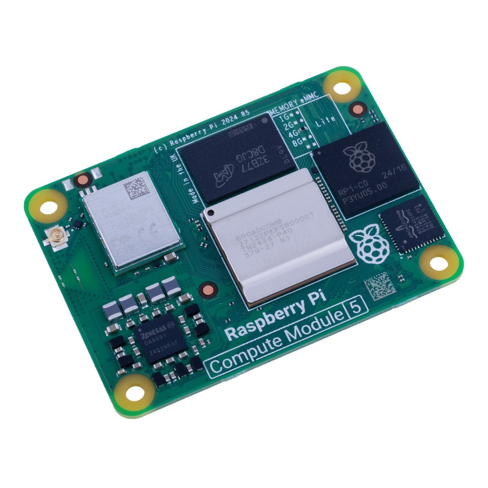 Raspberry Pi Compute Module 5 "CM5" 4GB RAM/LITE, Wi-Fi