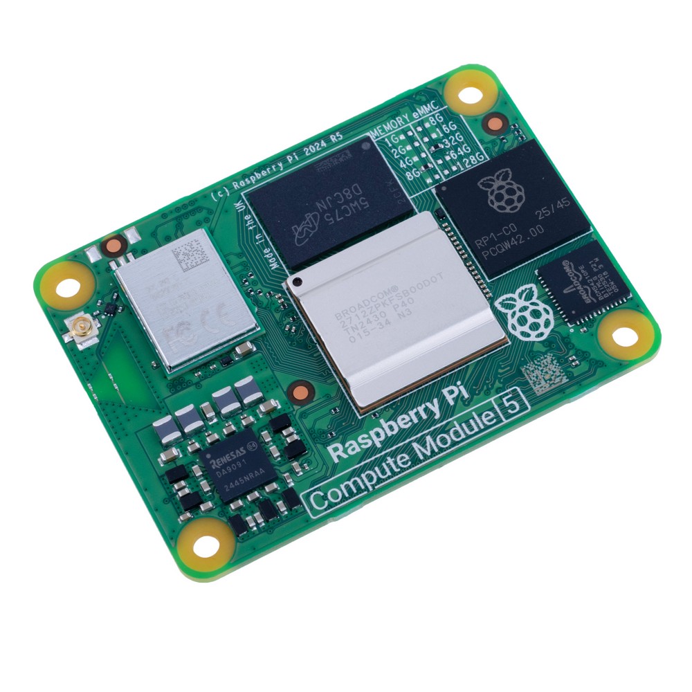 Raspberry Pi Compute Module 5 "CM5" 8ГБ RAM/32ГБ eMMC, Wi-Fi