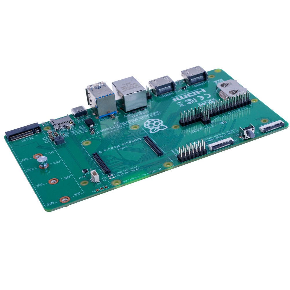 Модуль Raspberry Pi Compute Module 5 I/O Board Модуль Raspberry Pi Compute Module 5 I/O Board