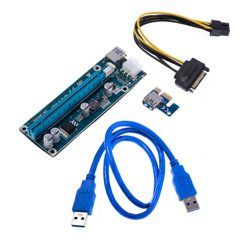 Райзер 1x to 16x PCI Express (Ver 006C) Райзер 1x to 16x PCI Express (Ver 006C)