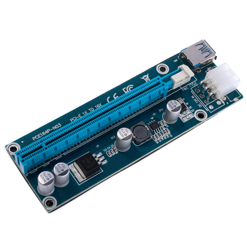 Райзер 1x to 16x PCI Express (Ver 006C)