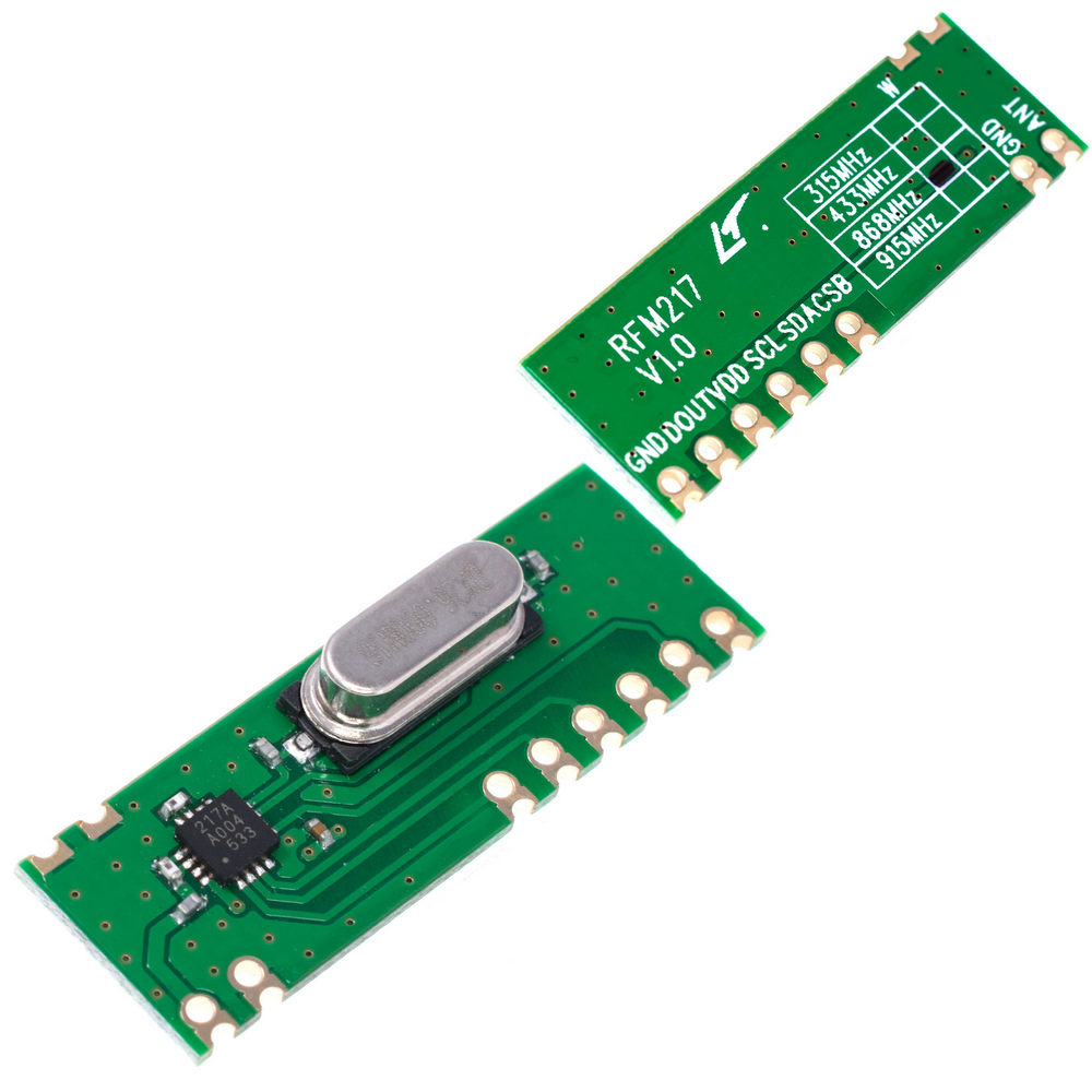 RFM217W-868S1 HopeRF 868 MHz Low-cost Empfänger Funkmodul 1,8 – 3,6V OOK SPI