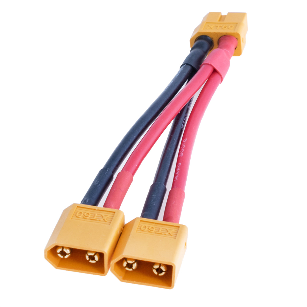 Розгалужувач живлення "Y" XT60, 14AWG
