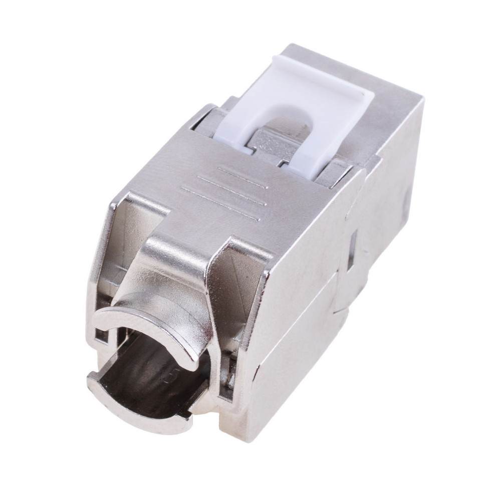 RJ45 конектор 8P8C "мама" Cat7 для монтажу без обтиску MKC7-XHJ