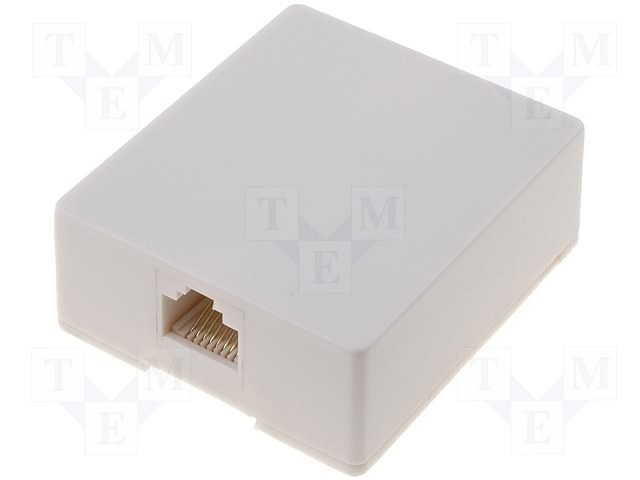 RJ45GN Aufputz Telefonbuchse RJ45 8P8C RJ45GN Aufputz Telefonbuchse RJ45 8P8C