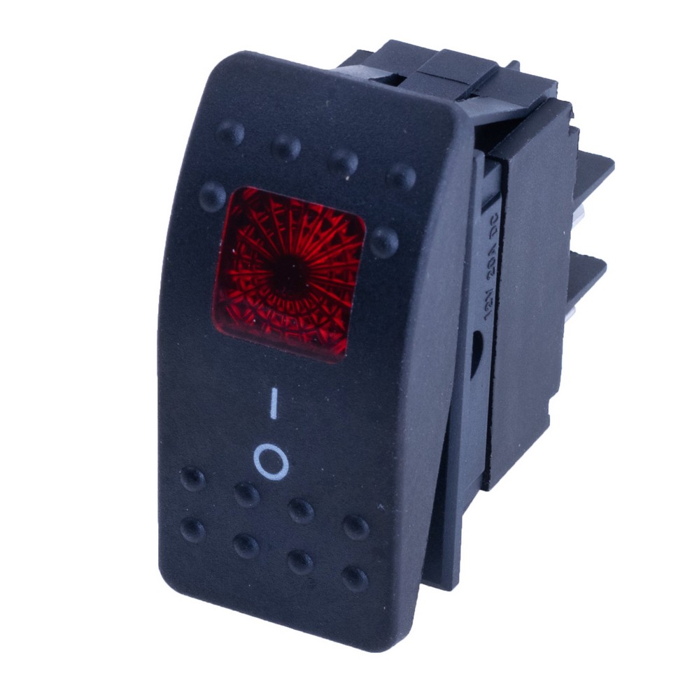 Перемикач RK1-06N red
