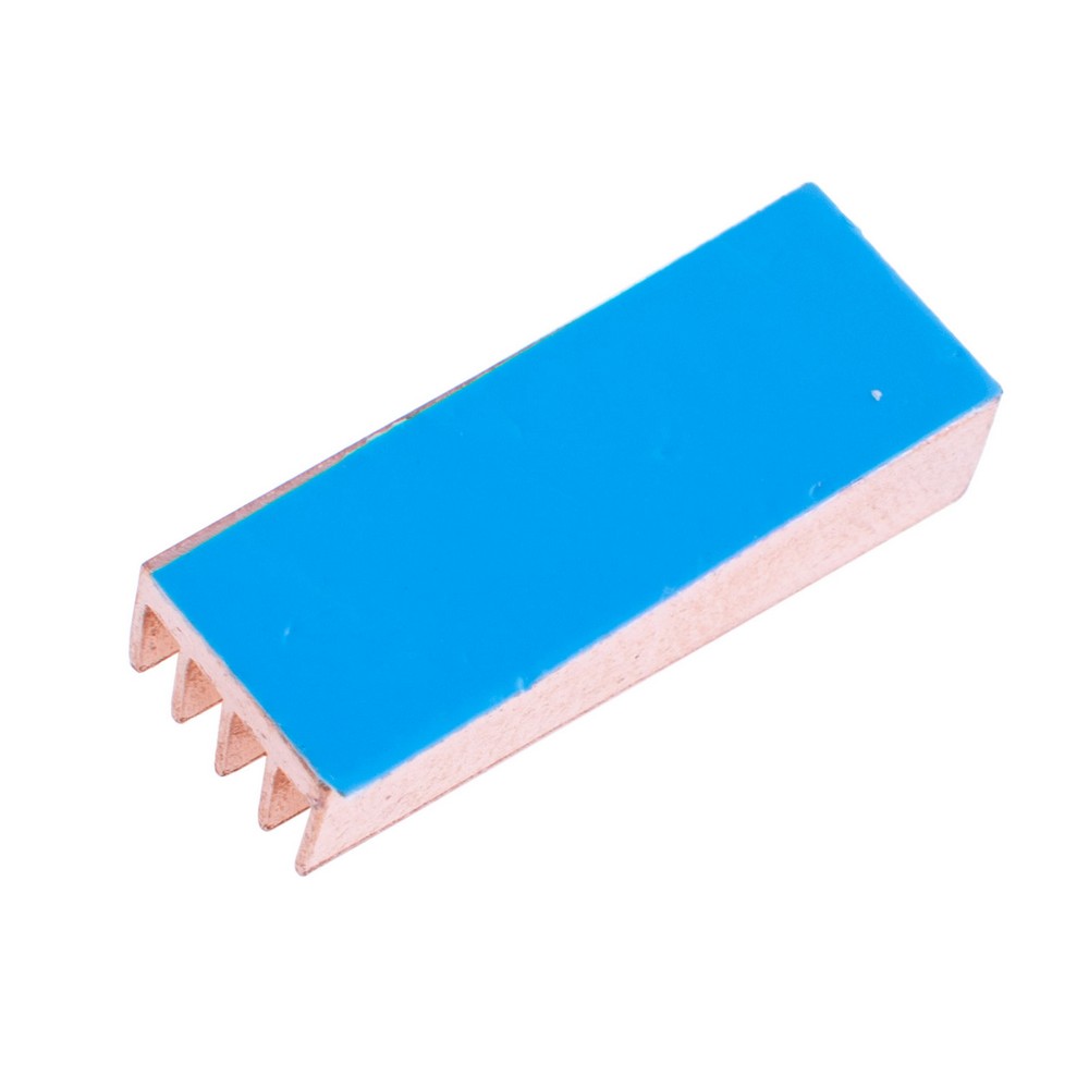 Радіатор мідний 22x8x5 mm