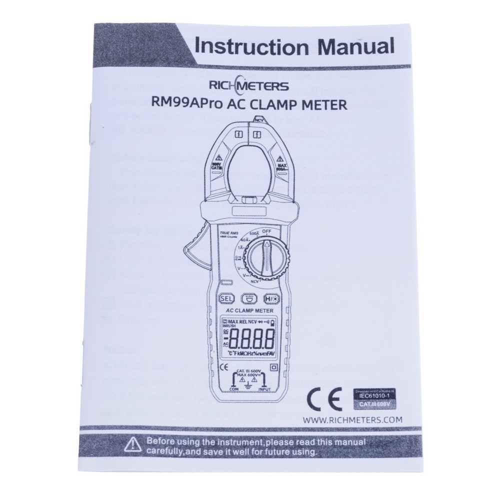 RM99APro Stromzange Richmeters RM99APro Stromzange Richmeters
