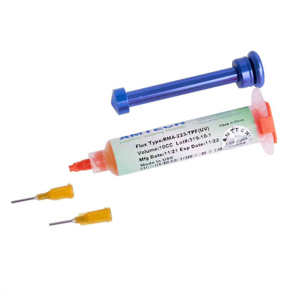 Флюс RMA-223-TPF(UV) (Amtech , 10мл) + поршень и насадка Флюс RMA-223-TPF(UV) (Amtech , 10мл) + поршень и насадка