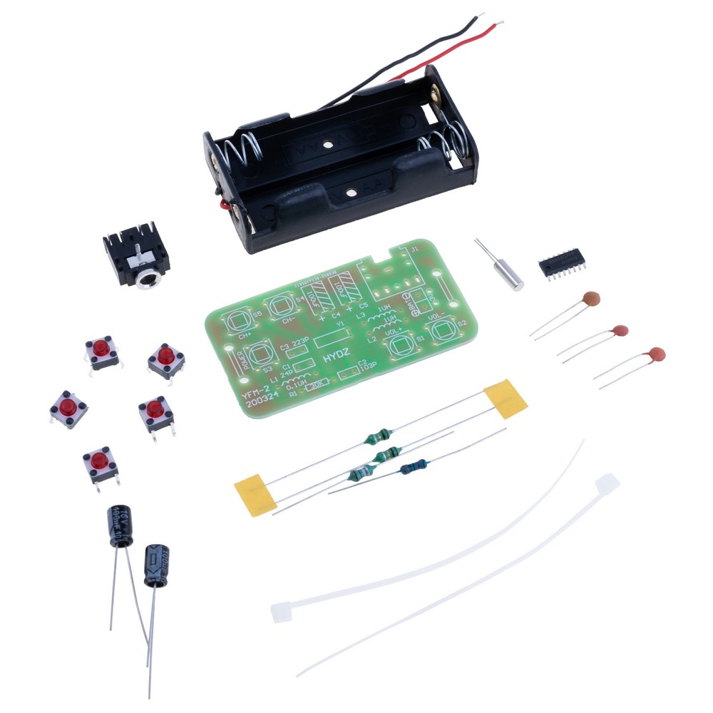 Набір для самостійного збирання, радіо приймач FM стерео 76-108MHz