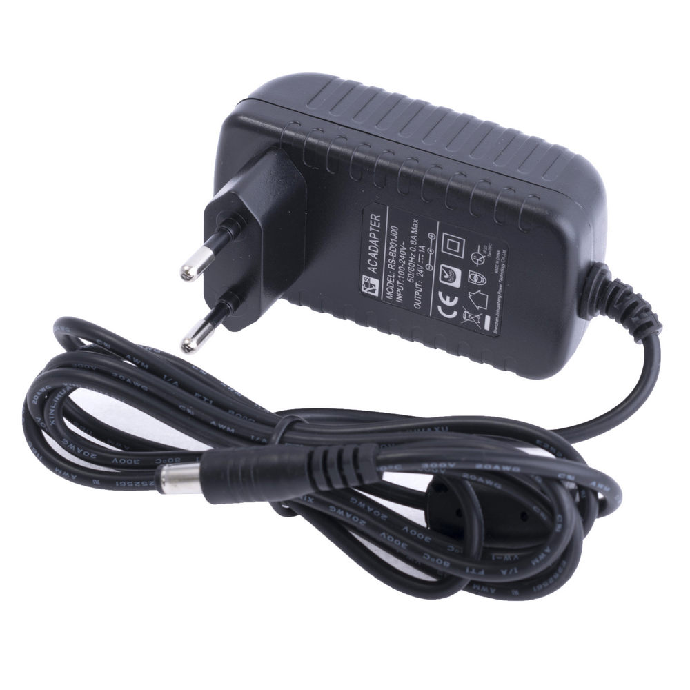 Steckernetzteil 24V/1ADC 24W AC Adapter RS-BD01J00 Hohlstecker 5,5/2,1 mm