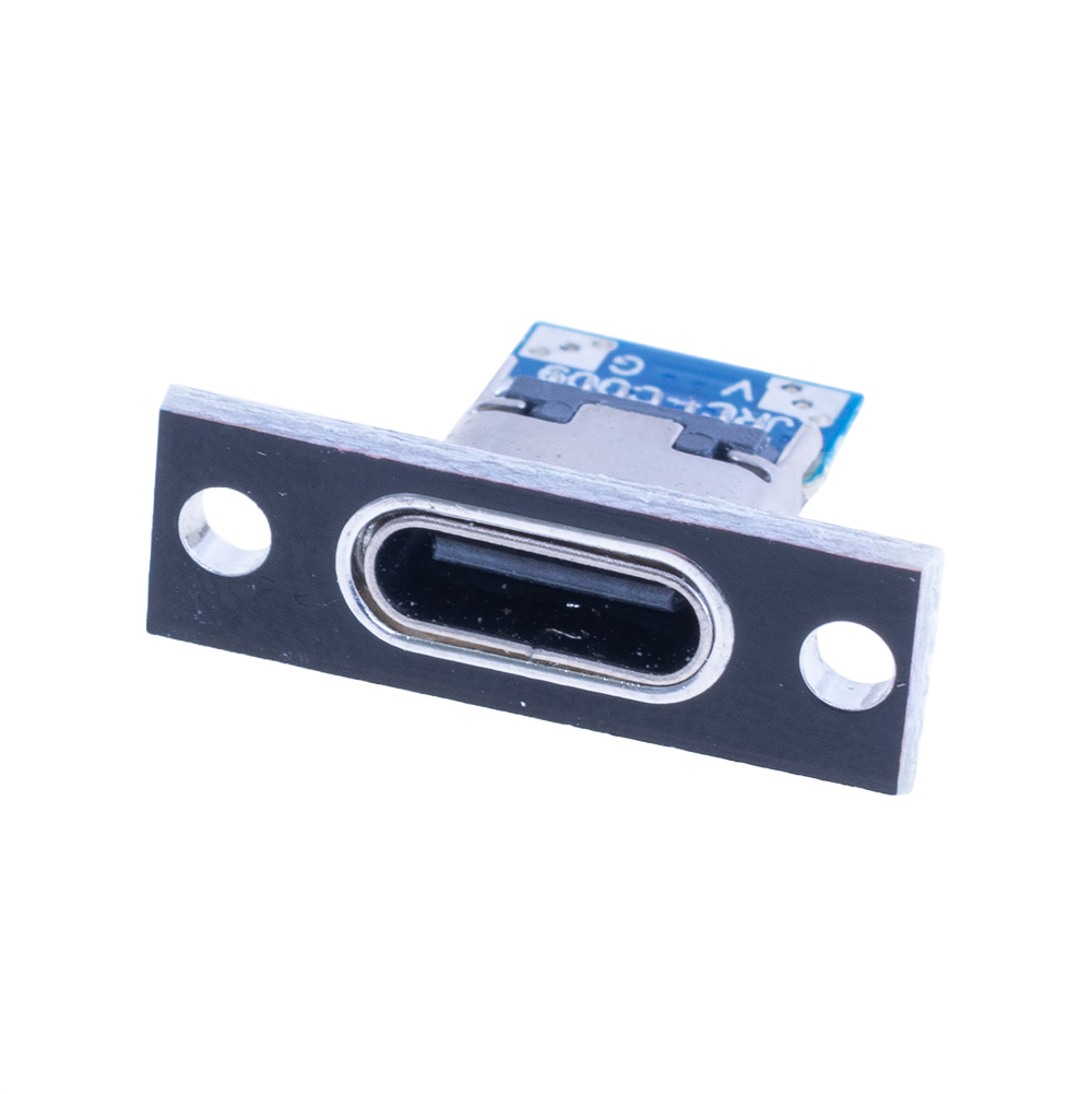Роз'єм Type-C (2pin/5A, CR-23) на платі на панель Роз'єм Type-C (2pin/5A, CR-23) на платі на панель