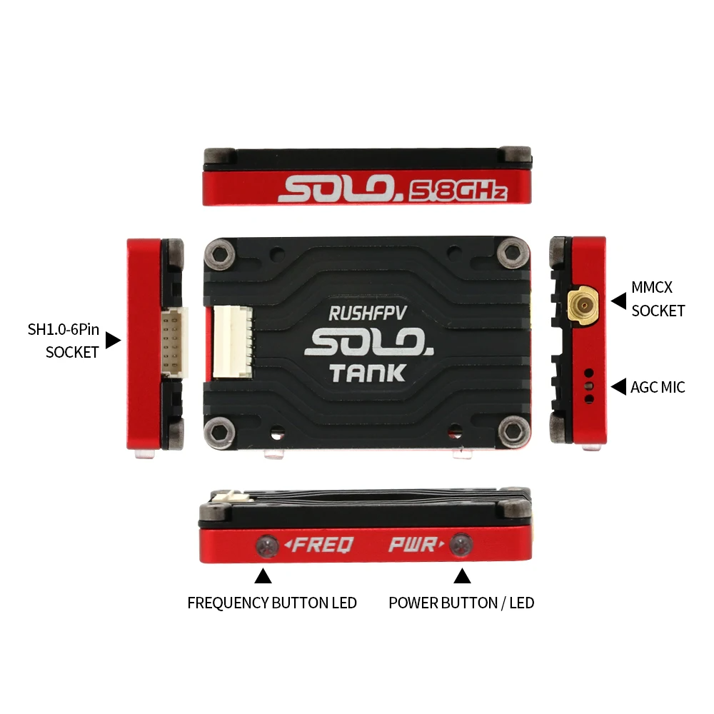 RUSH Solo Tank 5.8G VTX
