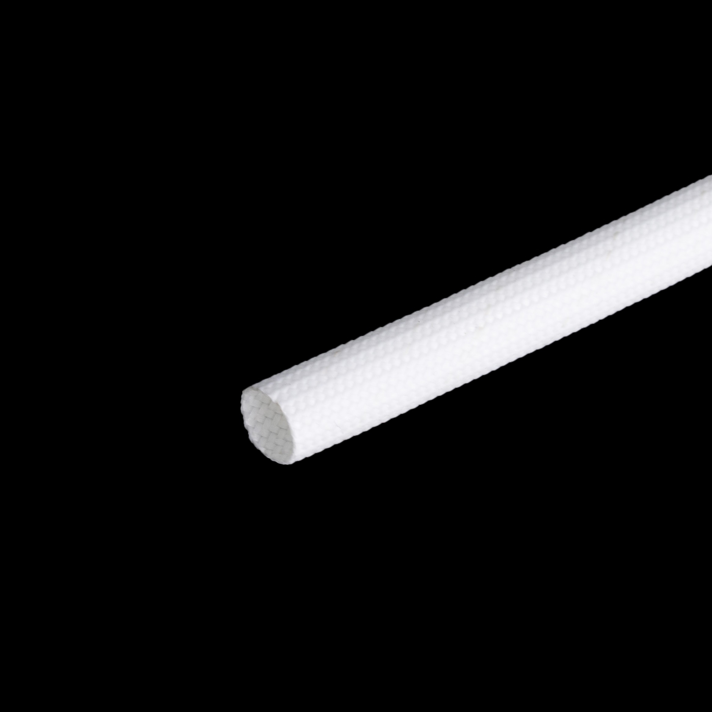 Стекловолоконный рукав для кабеля белый D=6mm (T6-KangYang)