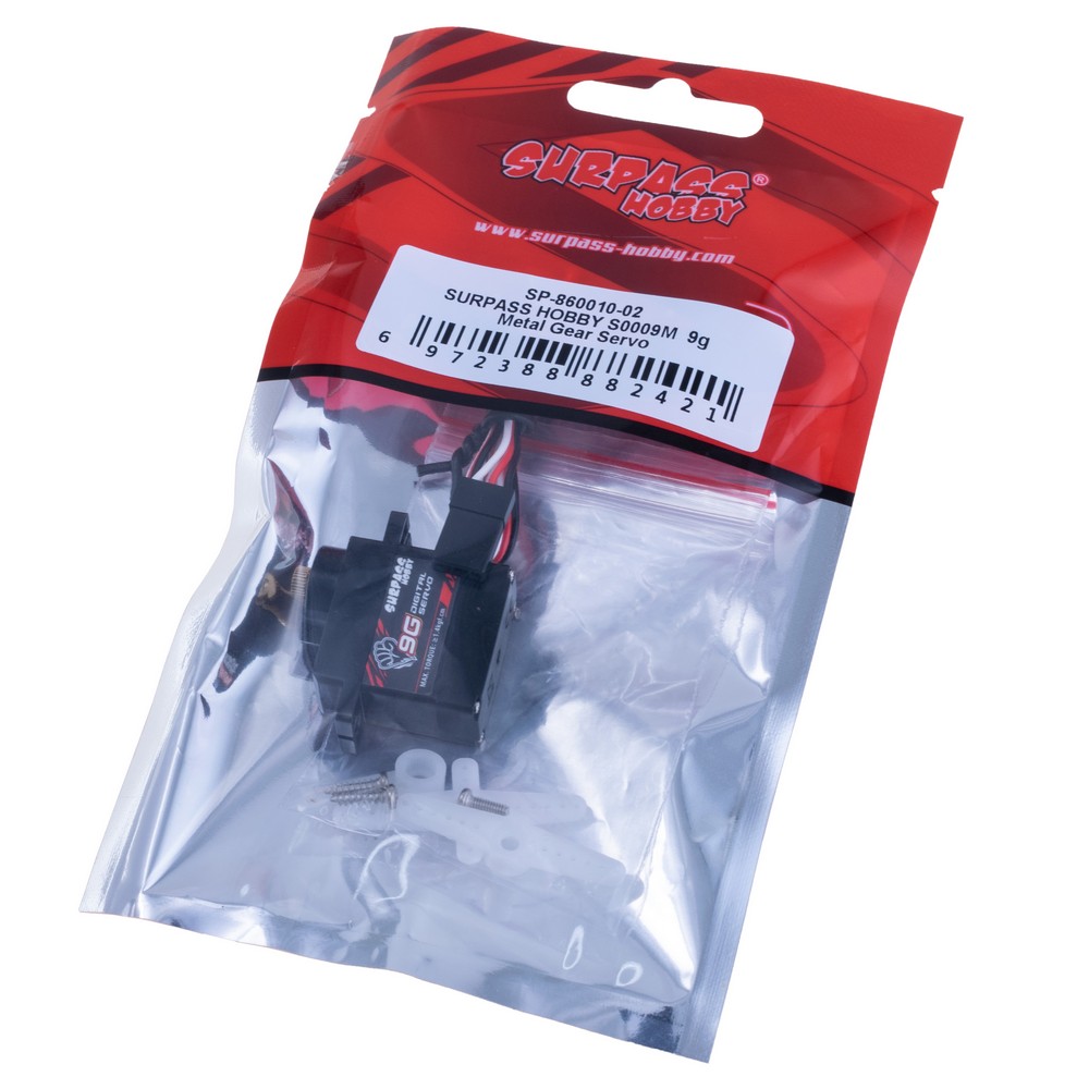 Servomotor S0009M 9G (SP-860010-02 – Surpass) Servomotor S0009M 9G (SP-860010-02 – Surpass)