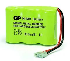 T157 NiMH, 3.6V, 300mAh fur pvt.Funktelefone, GP