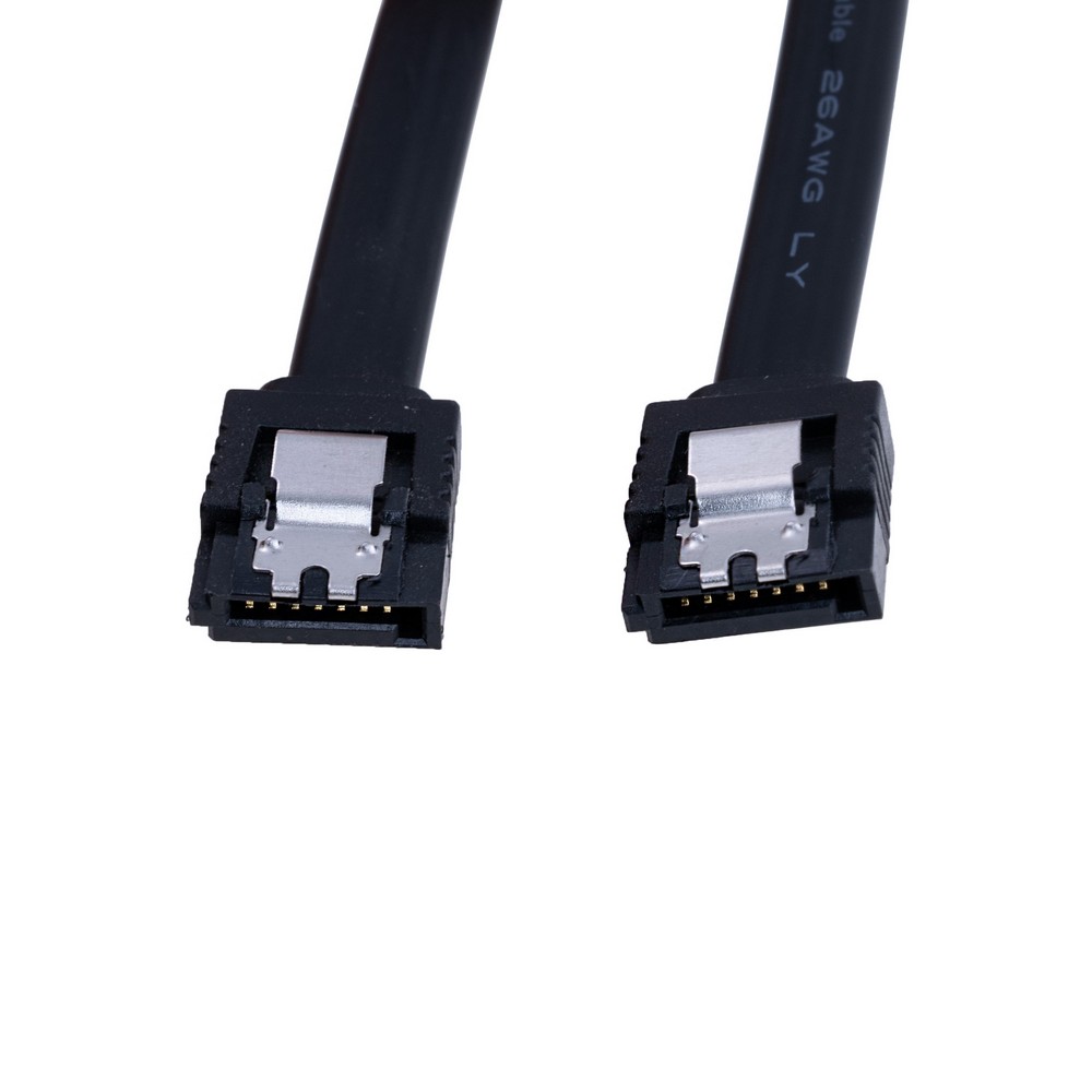 Провід SATA3.0 прямий, чорний