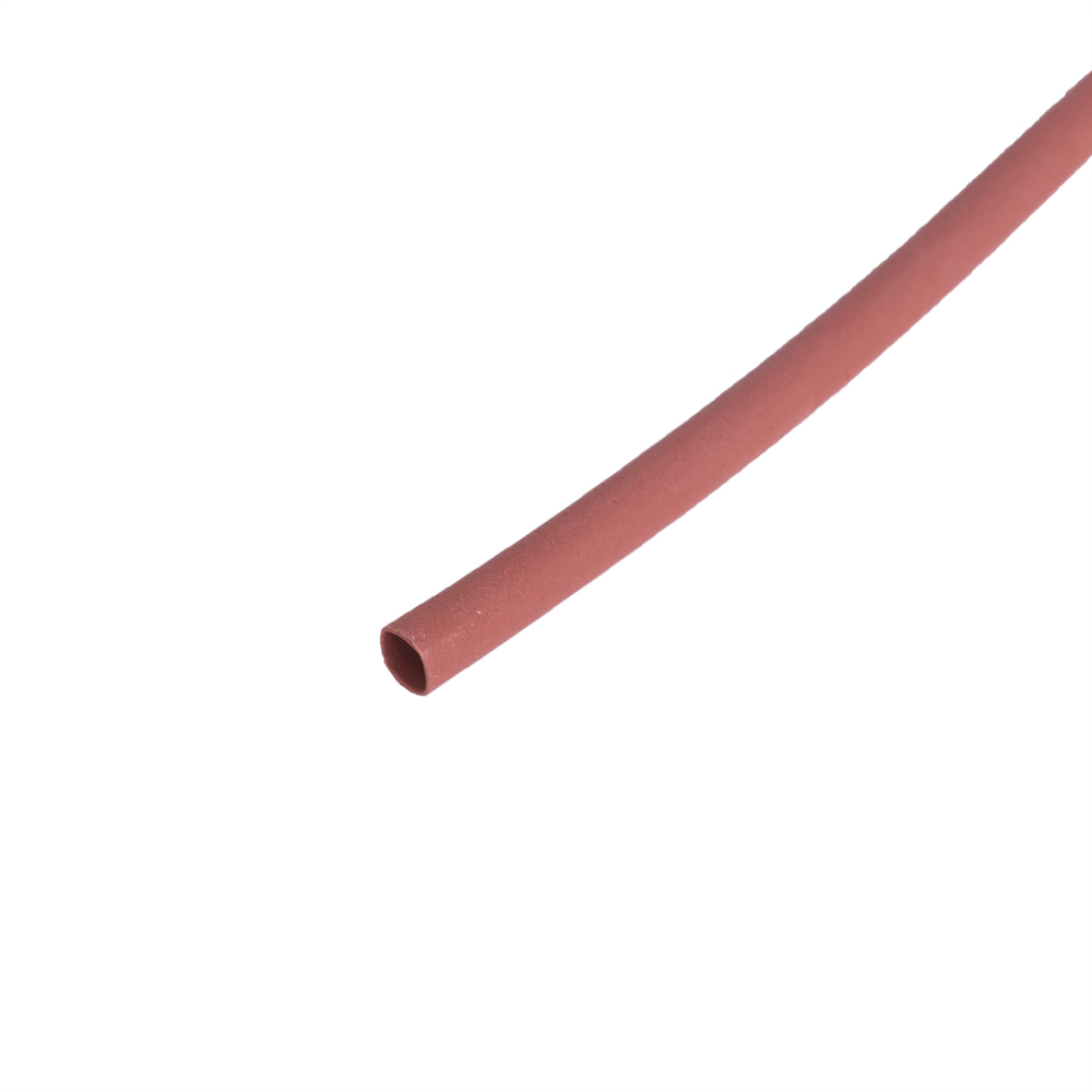 Термоусадочная трубка 1,5мм красная (термоусадка 1,5мм)  (SB-RSFR-H | 1,5 | 1,5/0,75mm)