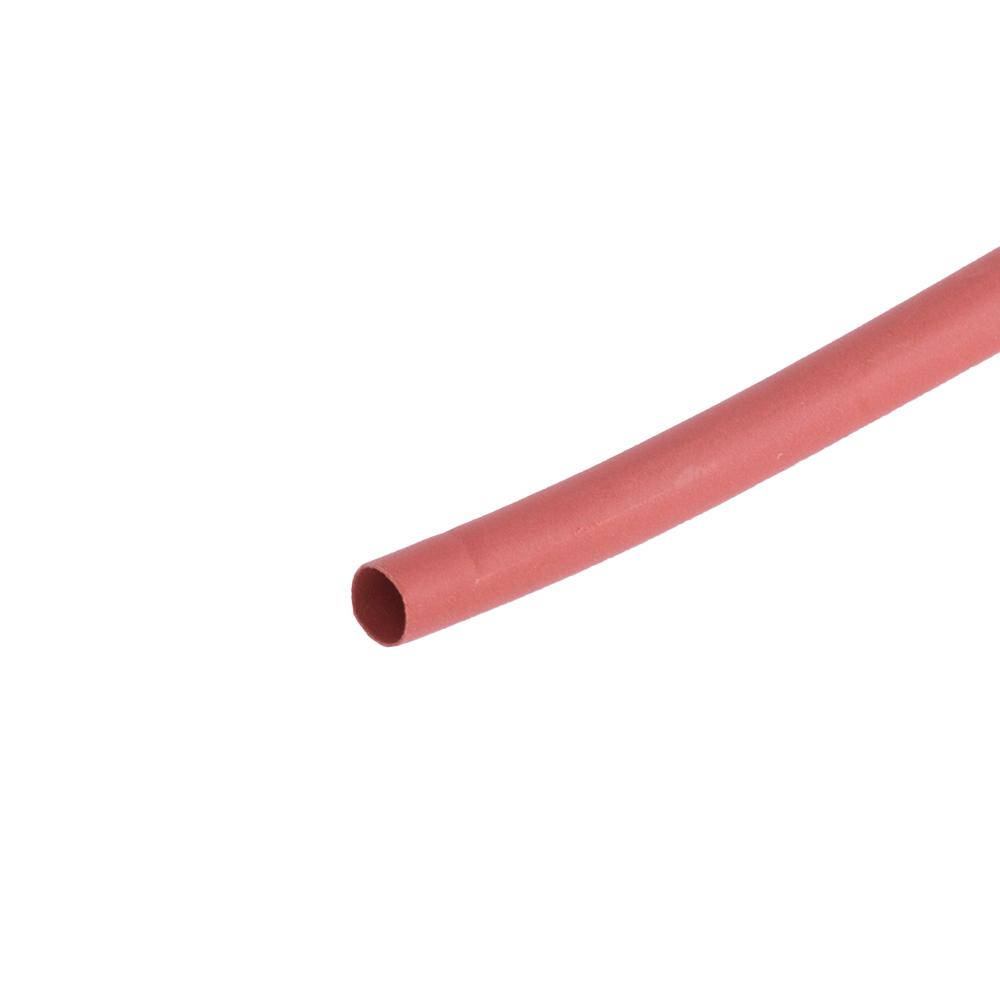 Термоусадочная трубка 3,5мм красная(термоусадка 3,5мм) (SB-RSFR-H | 3.5 | 3,5/1,8mm)