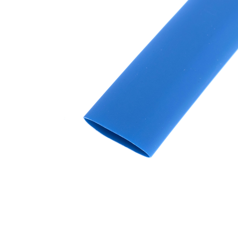 Термоусадочна трубка 9мм синя (термоусадка 9,0мм) (SB-SWHF- 9/4,5 mm blue blue Ø 9.5)