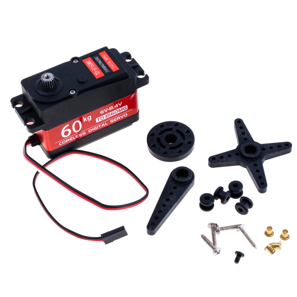 Servomotor 8160, 60KG mit Metall Zahnräder