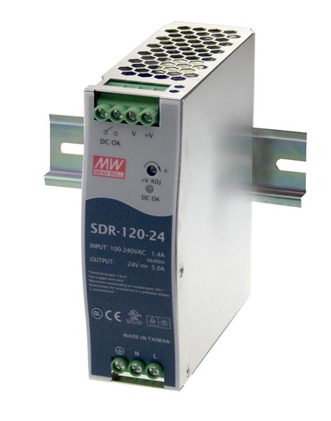 DIN Hutschienennetzteil SDR-120-2 24V 5A 120W