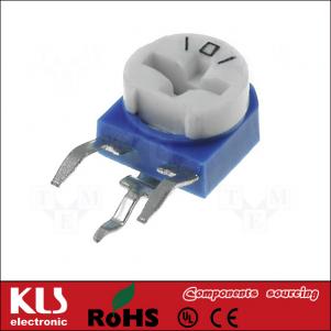 100 kOhm (Potentiometer bedrahtet, Einstellung seitlich; Raster 3x2,5) 100 kOhm (Potentiometer bedrahtet, Einstellung seitlich; Raster 3x2,5)
