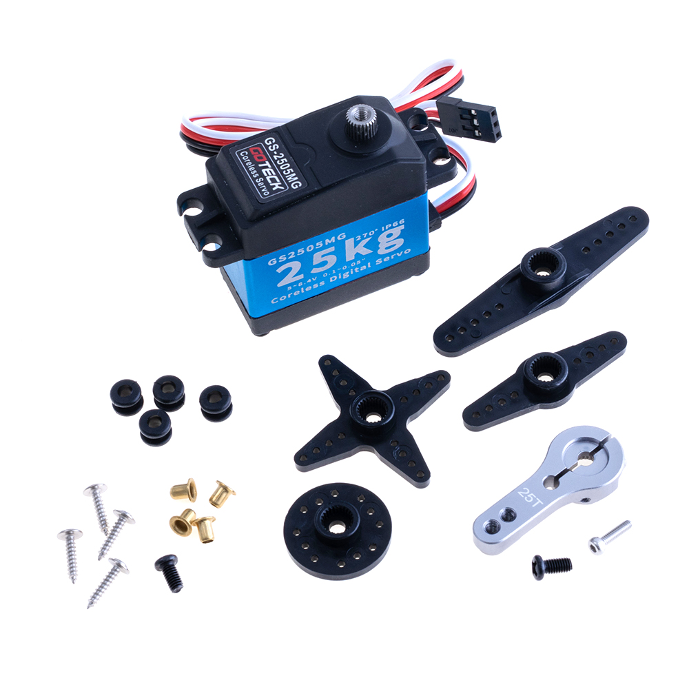 Серводвигун GS2505MG 270deg Серводвигун GS2505MG 270deg