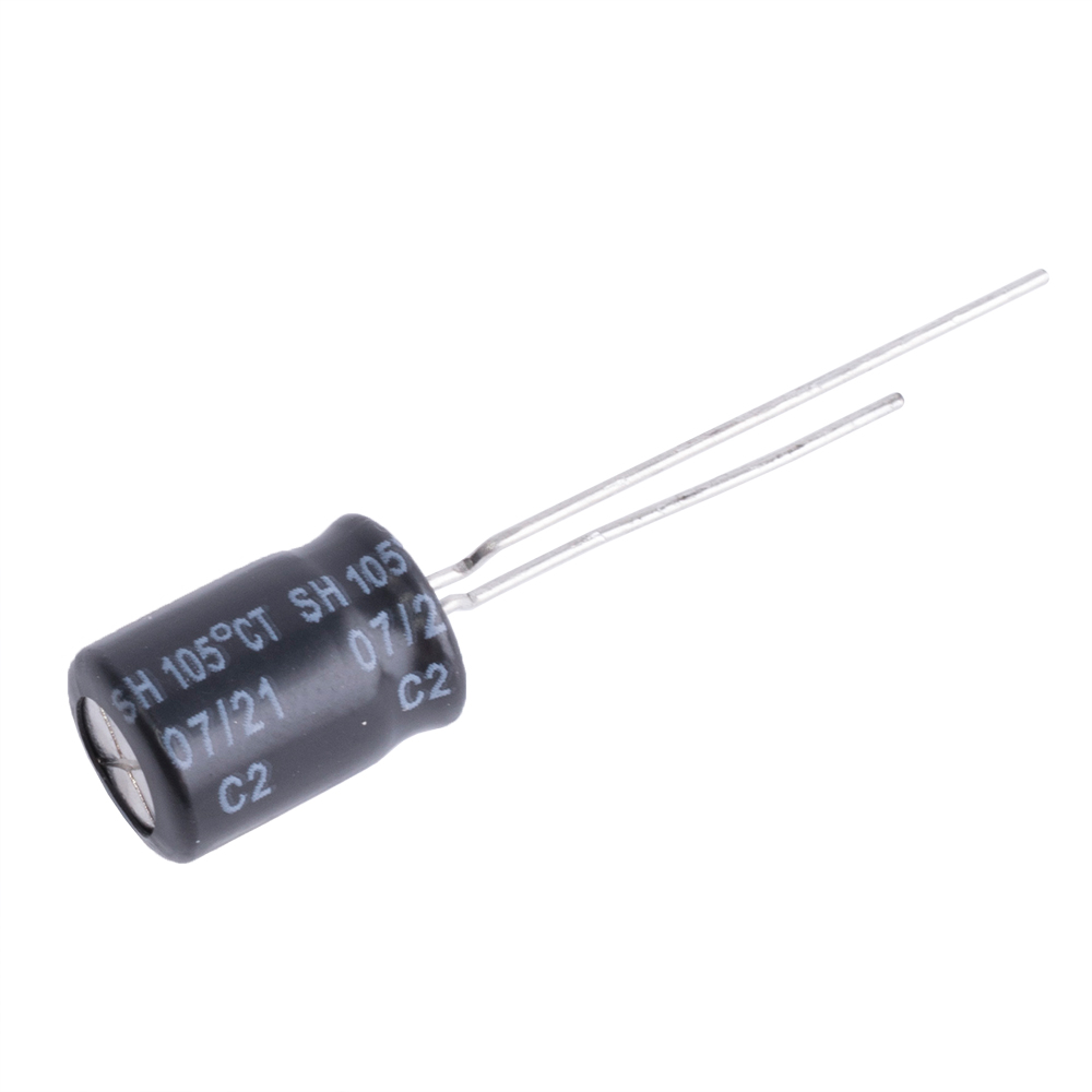 100uF 50V SH 8x11mm 105°C (SH050M0100A5S-0811-Yageo) (электролитический конденсатор)