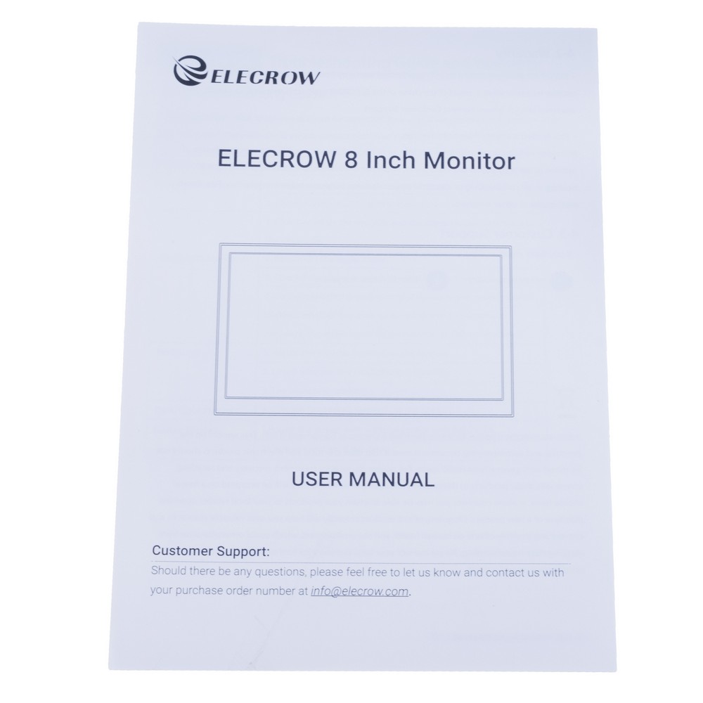 Touchdisplay SH080T 8" IPS 1280x800 Touchdisplay SH080T 8" IPS 1280x800