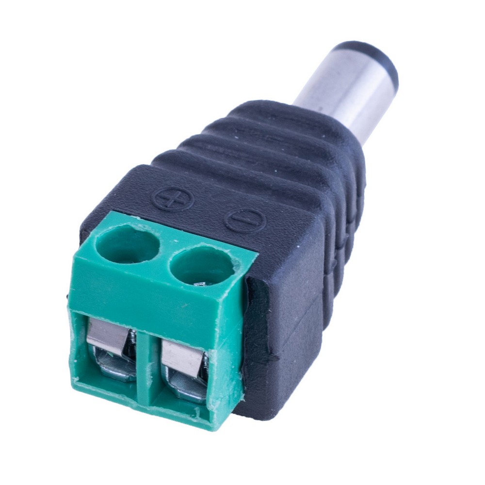 Netzstecker 2.1 * 5.5 fur das Kabel mit dem Klemmenblock Netzstecker 2.1 * 5.5 fur das Kabel mit dem Klemmenblock