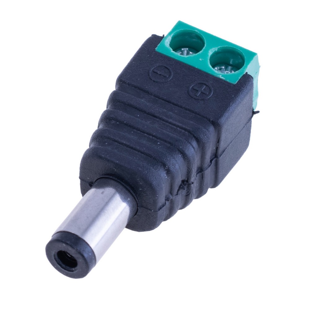 Netzstecker 2.1 * 5.5 fur das Kabel mit dem Klemmenblock