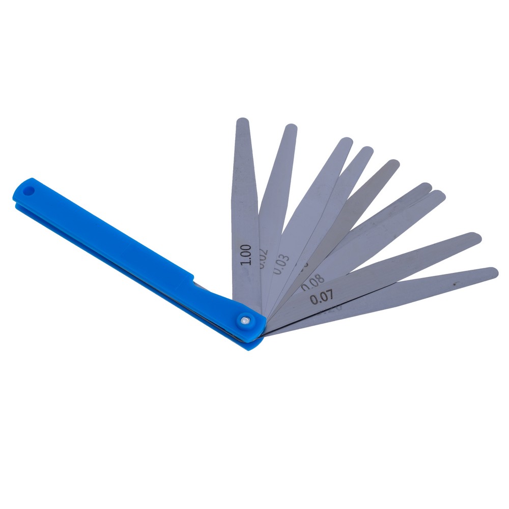 Щуп для вимірювання зазорів 17шт 0,02-1,0 мм Щуп для вимірювання зазорів 17шт 0,02-1,0 мм