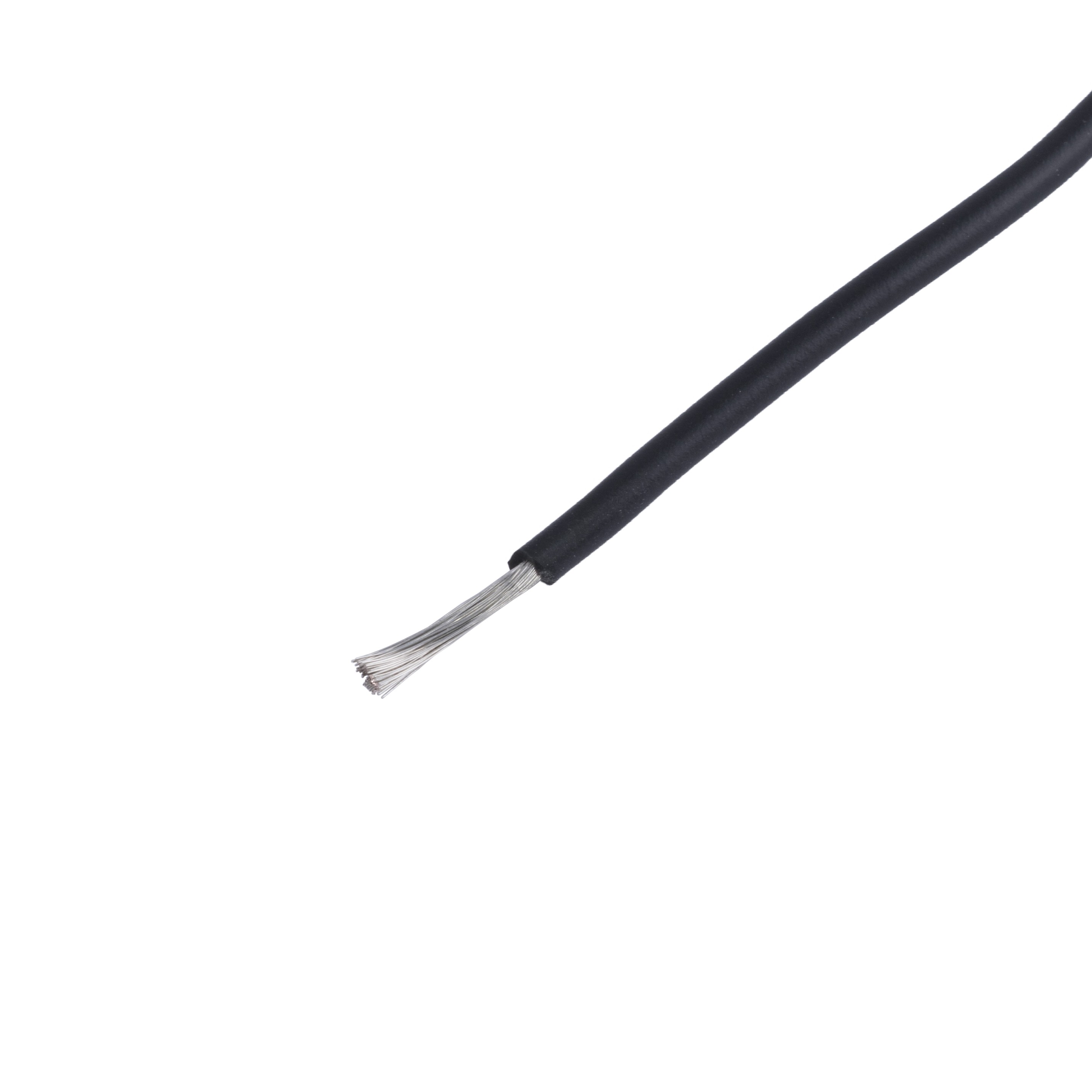 SIL-0.50-BLACK (20AWG) провод в силиконовой изоляции, черный