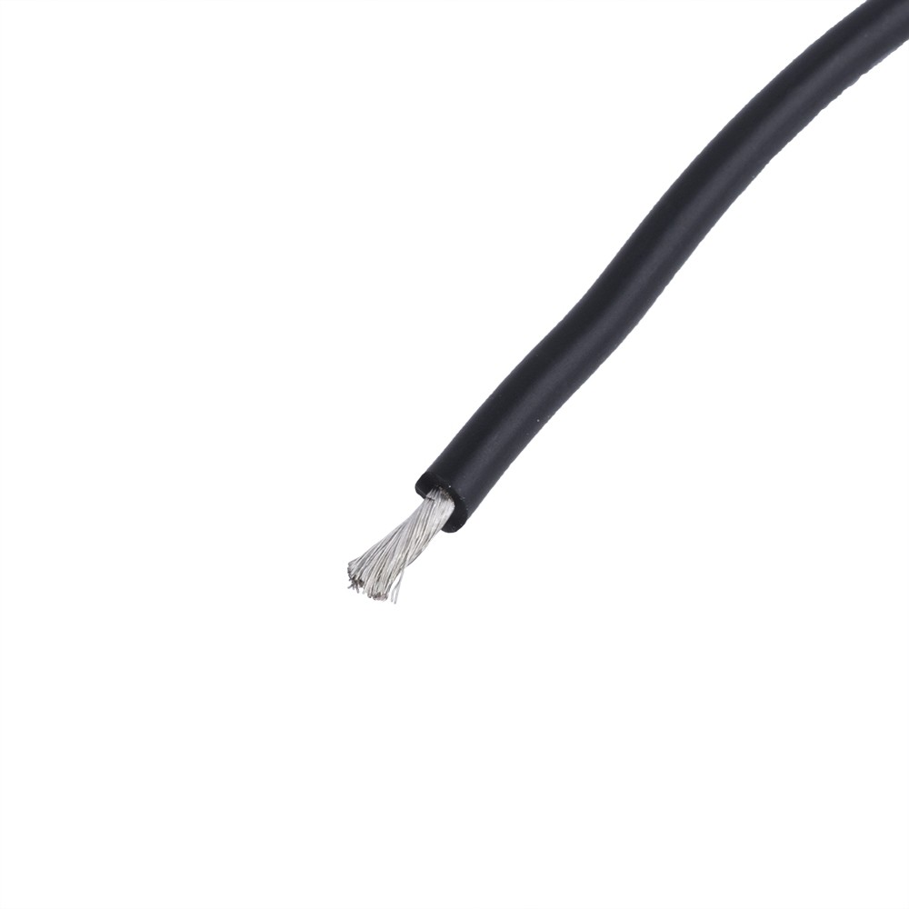 SIL-1.3-BLACK (16AWG) провод в силиконовой изоляции, черный