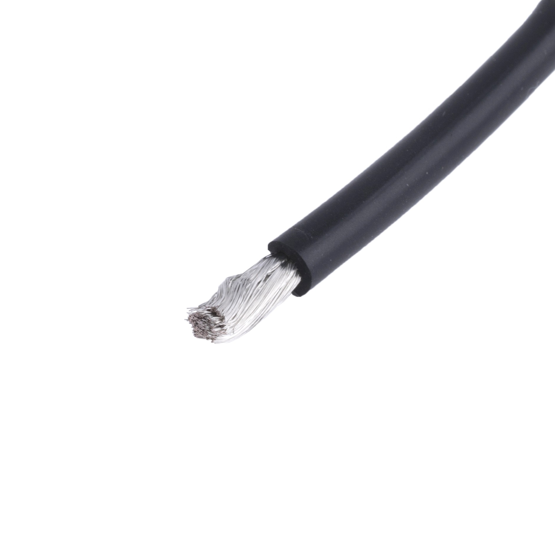 SIL-3.4-BLACK (12AWG) провод в силиконовой изоляции, черный