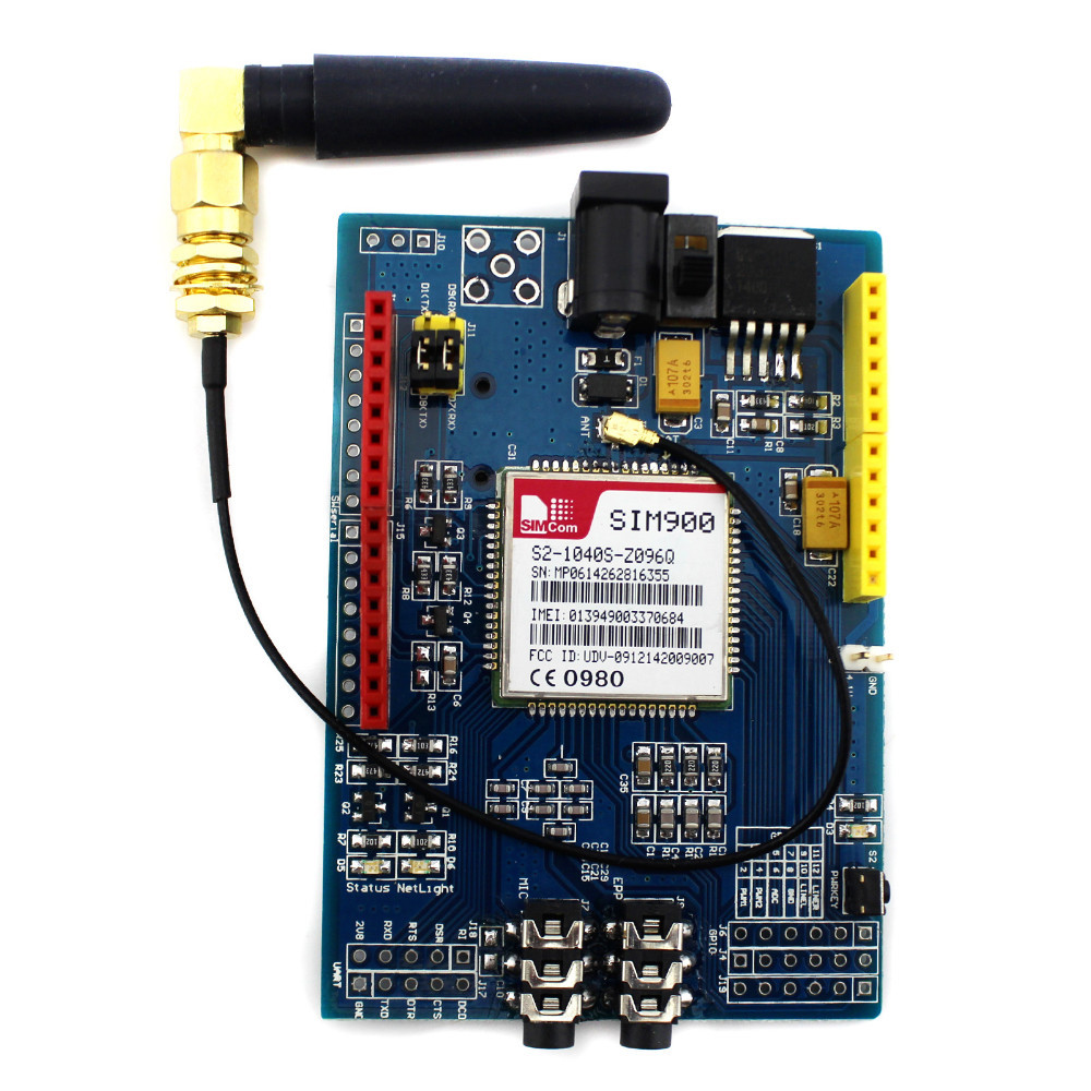 GSM/GPRS Einheit auf Grundlage von SIM900, Expansion für Arduino